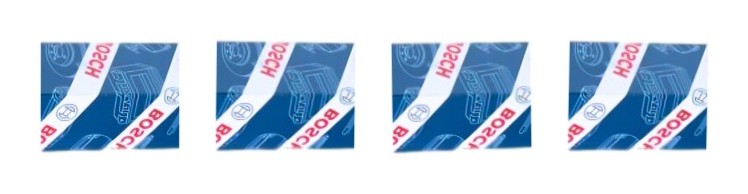 kit di 4 iniettori Bosch benzínový vstřik bezposredni OE