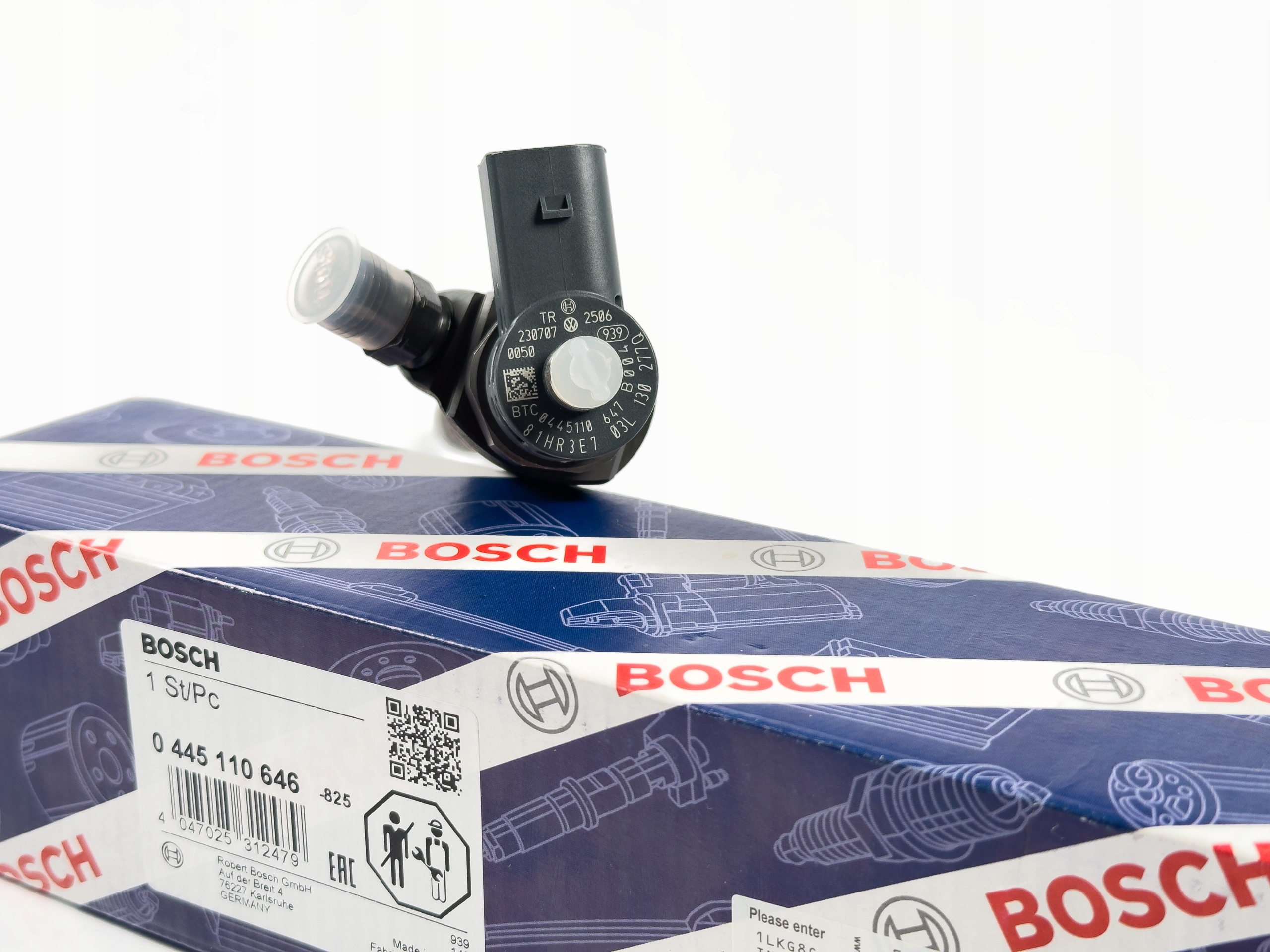 Sada 4 ks vstřikovačů Bosch 0445110368 — Audi 2.0 TDI, Disponibile, tasse incluse — foto 4 z 8