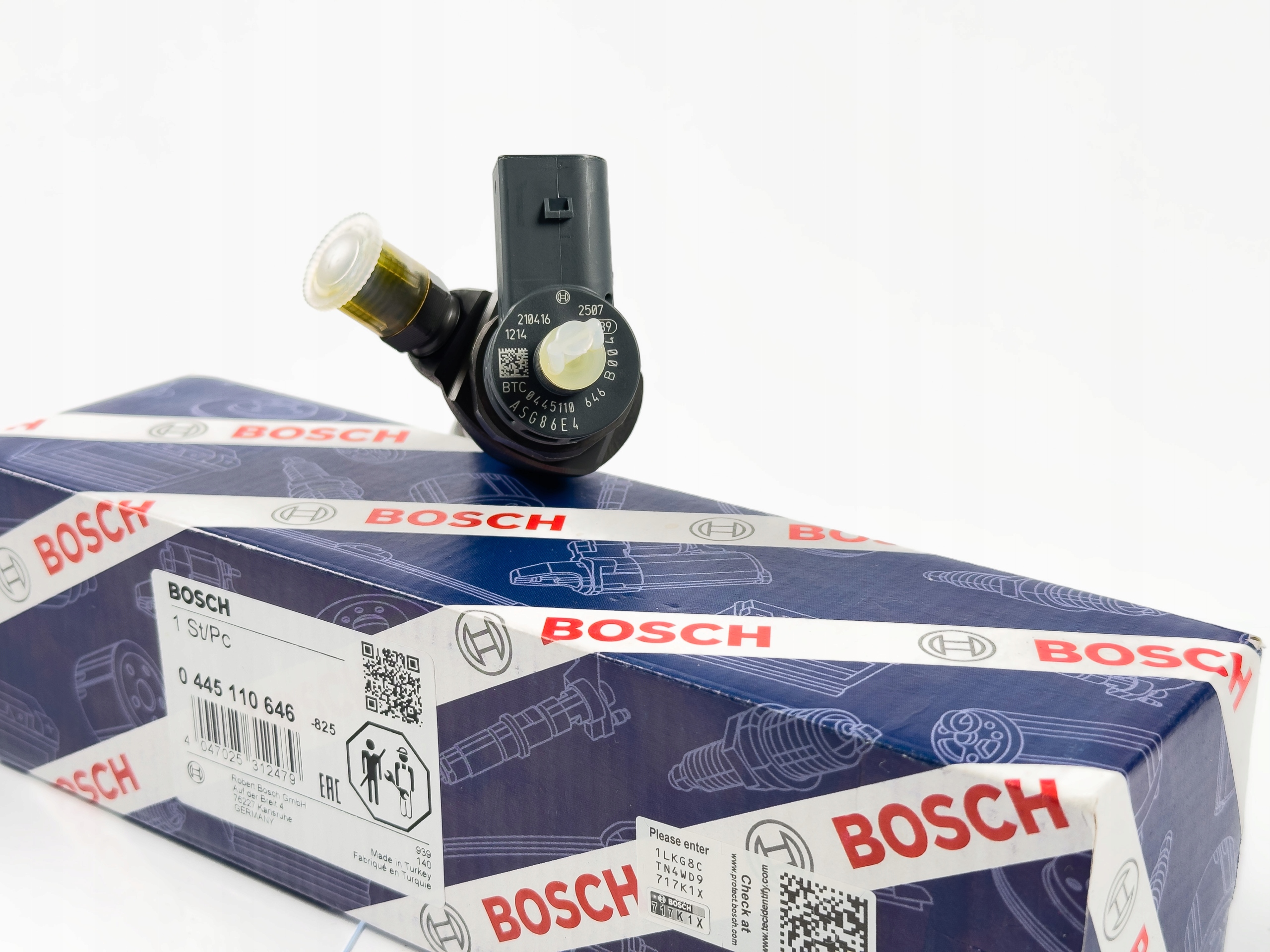 Sada 4 ks vstřikovačů Bosch 0445110368 — Audi 2.0 TDI, Disponibile, tasse incluse — foto 5 z 8