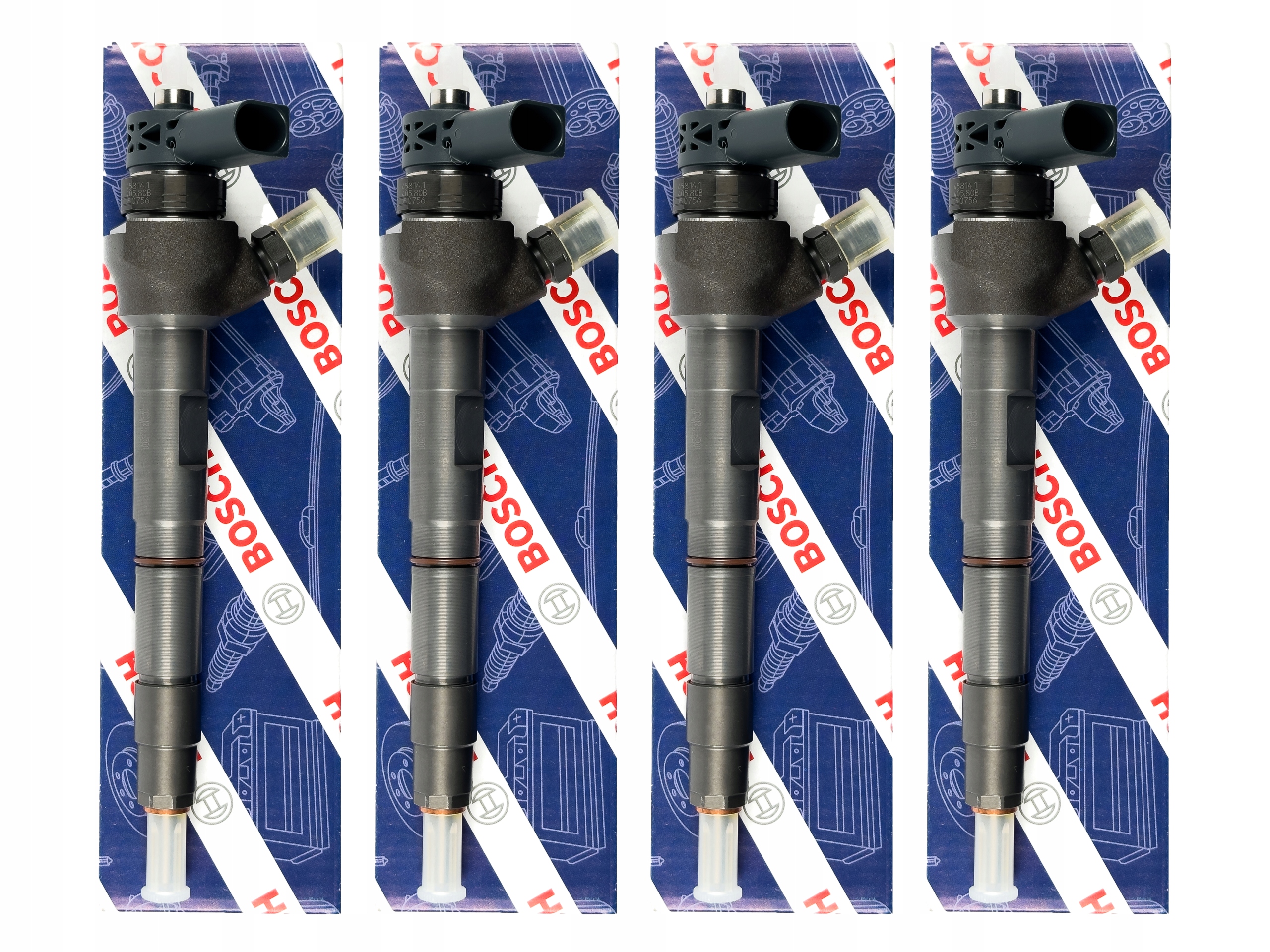 Sada 4 ks vstřikovačů Bosch 0445110476 — Audi 1.6 TDI, Disponibile, tasse incluse — foto 6 z 7