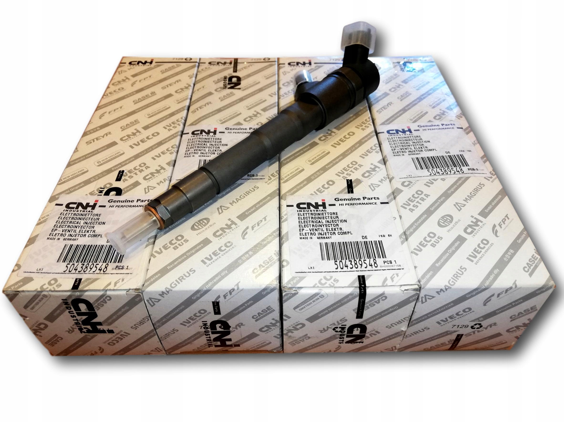 kit di 4 iniettori Bosch 504389548 — Fiat