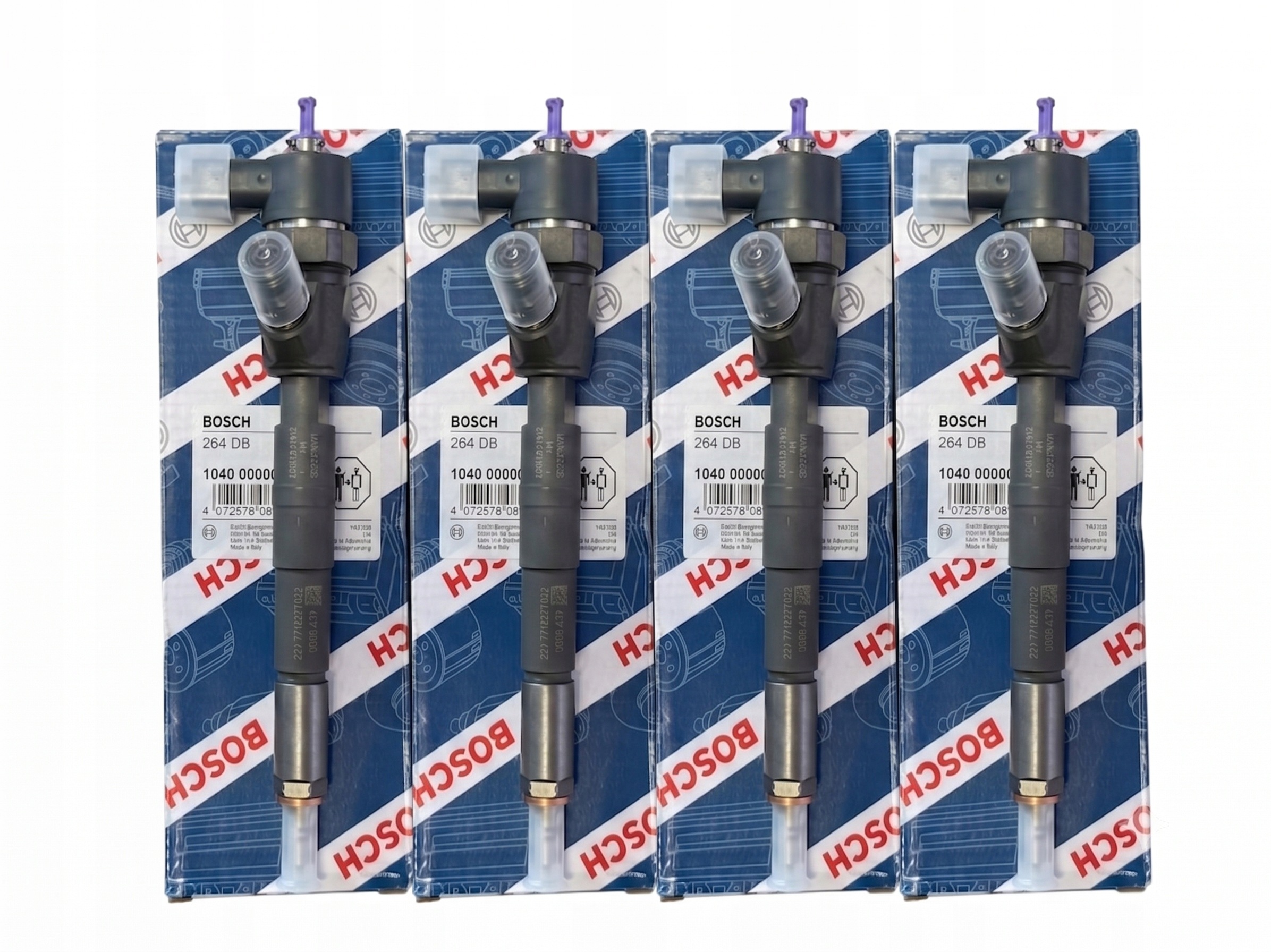 kit di 4 iniettori 0445110419 — Fiat Bosch