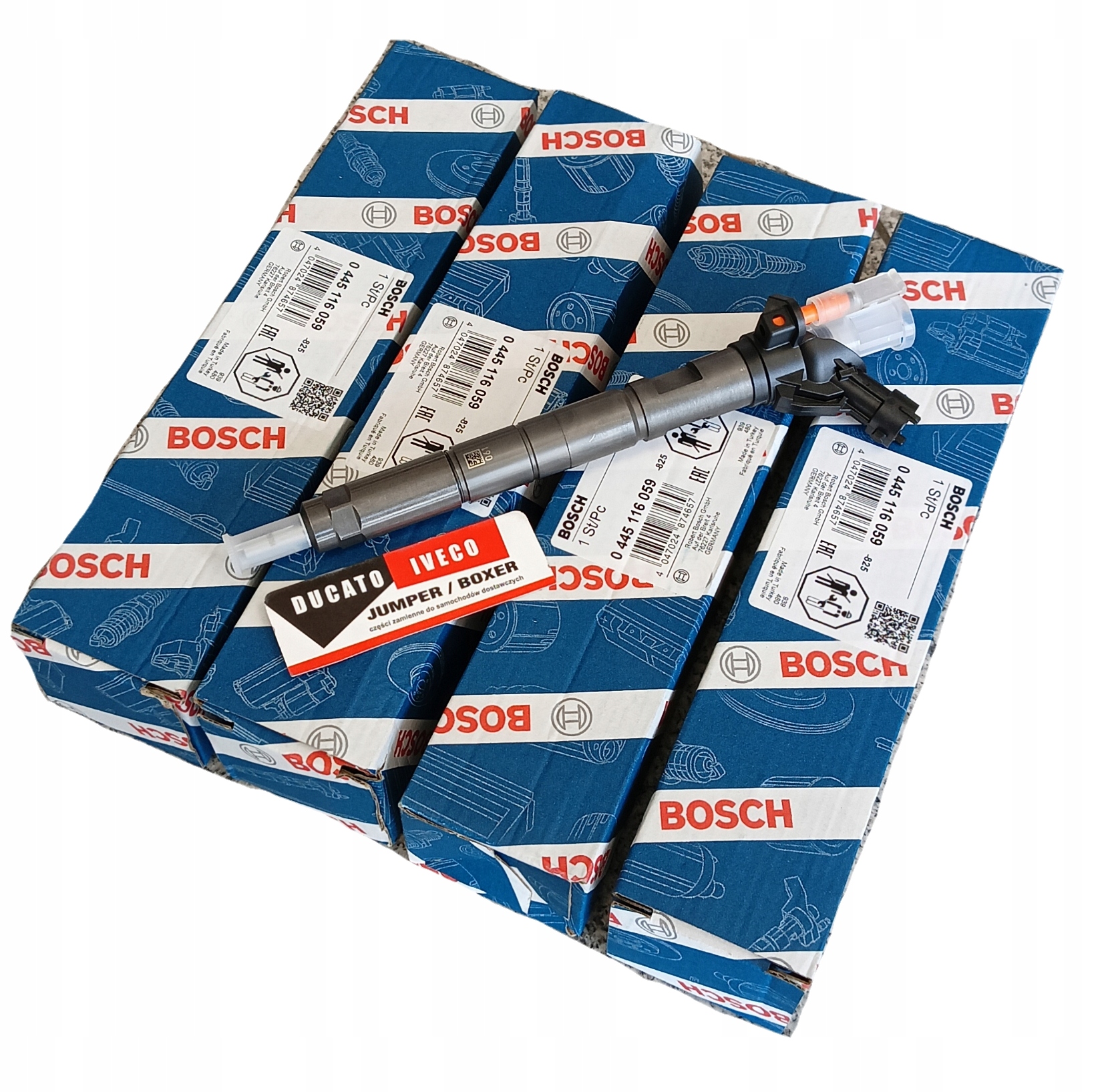kit di 4 iniettori 5801540211 — Iveco Iveco Oe