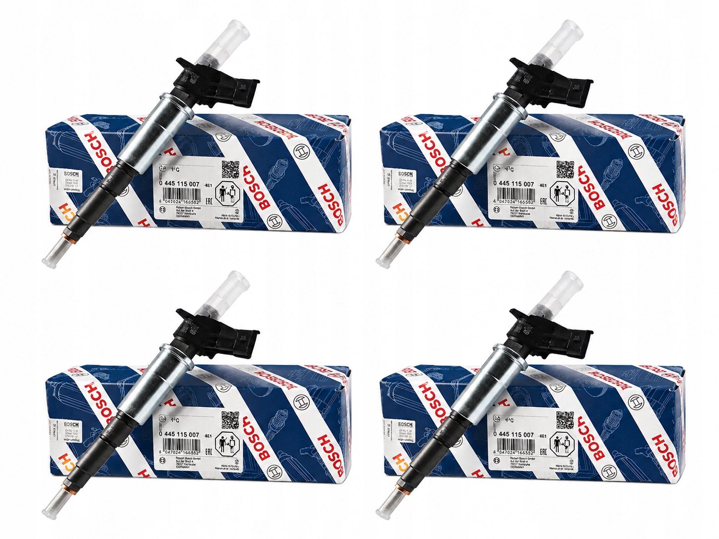 kit di 4 iniettori 0445115084 — Nissan Bosch 2.0 DCI
