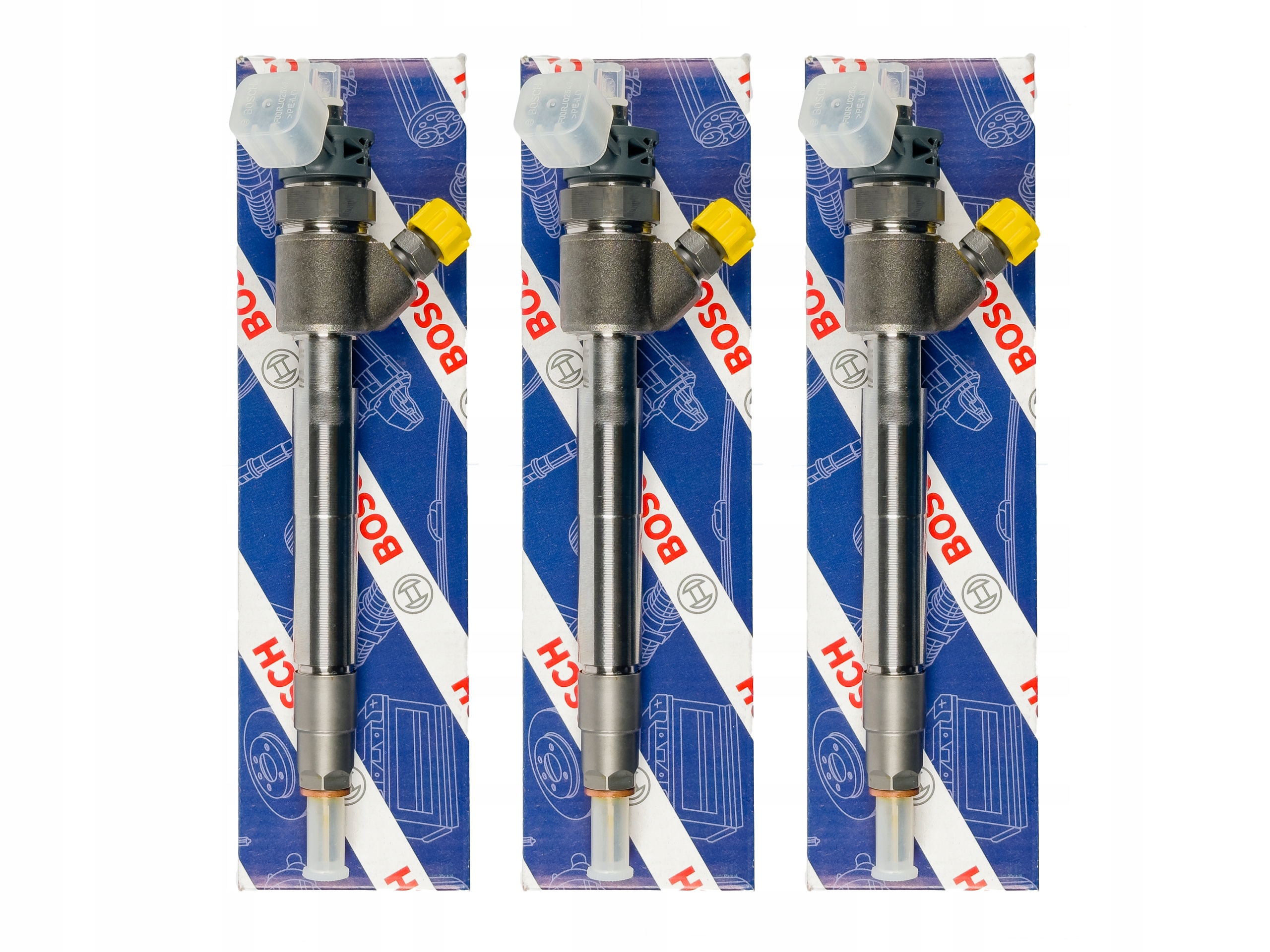 kit di 4 iniettori Bosch 0445110800 — Dacia 1.5 DCI