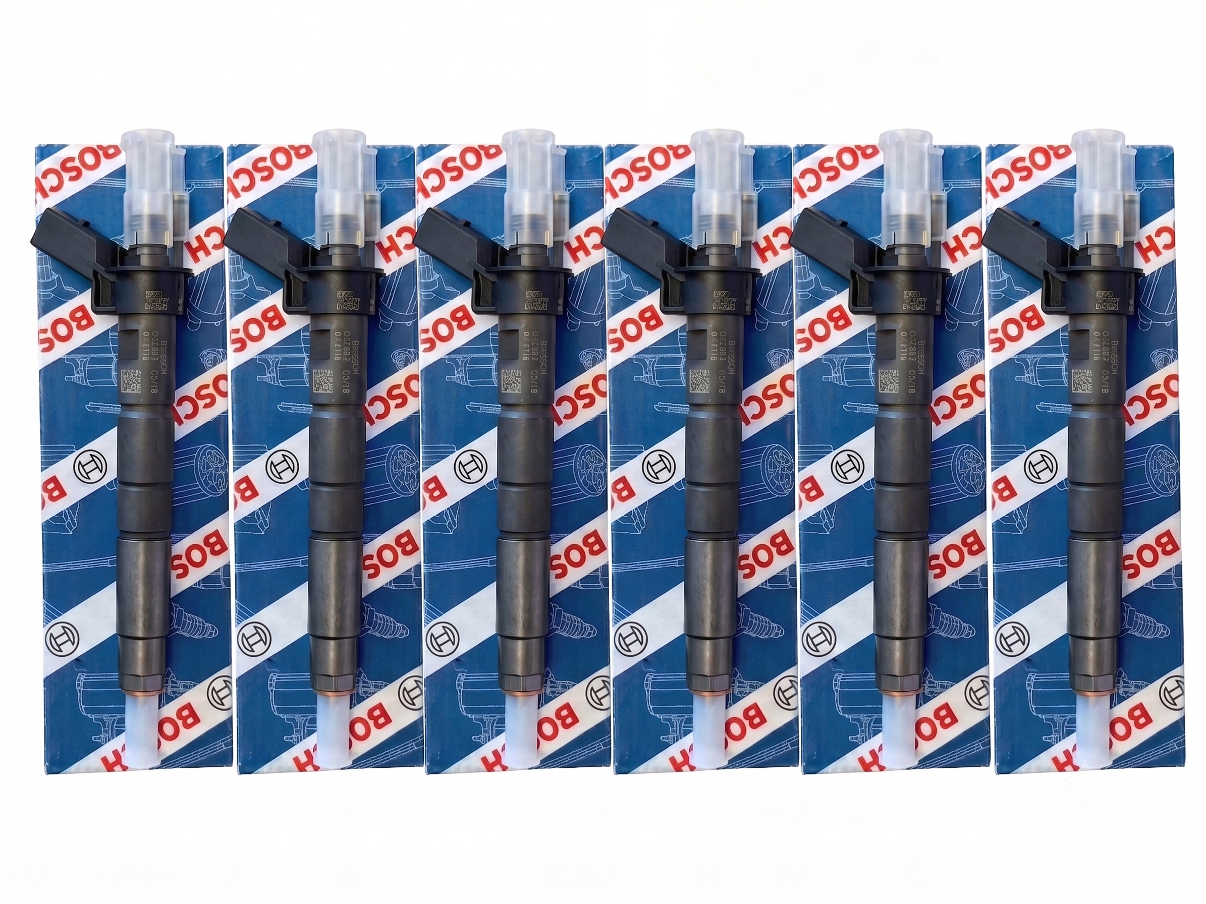 Sada 4 ks vstřikovačů Bosch 0445118037 — BMW X6 3.0, Disponibile, tasse incluse — foto 5 z 9