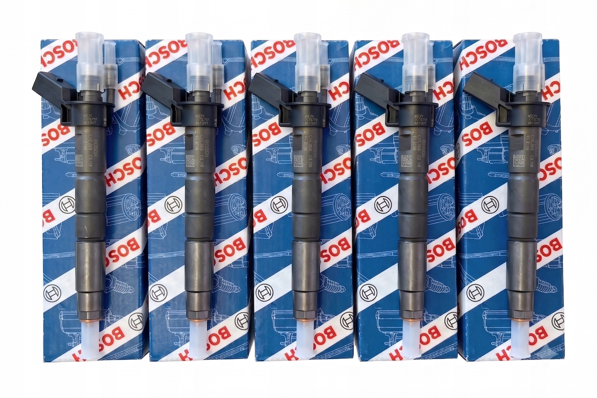 Sada 4 ks vstřikovačů Bosch 0445118037 — BMW X6 3.0, Disponibile, tasse incluse — foto 6 z 9