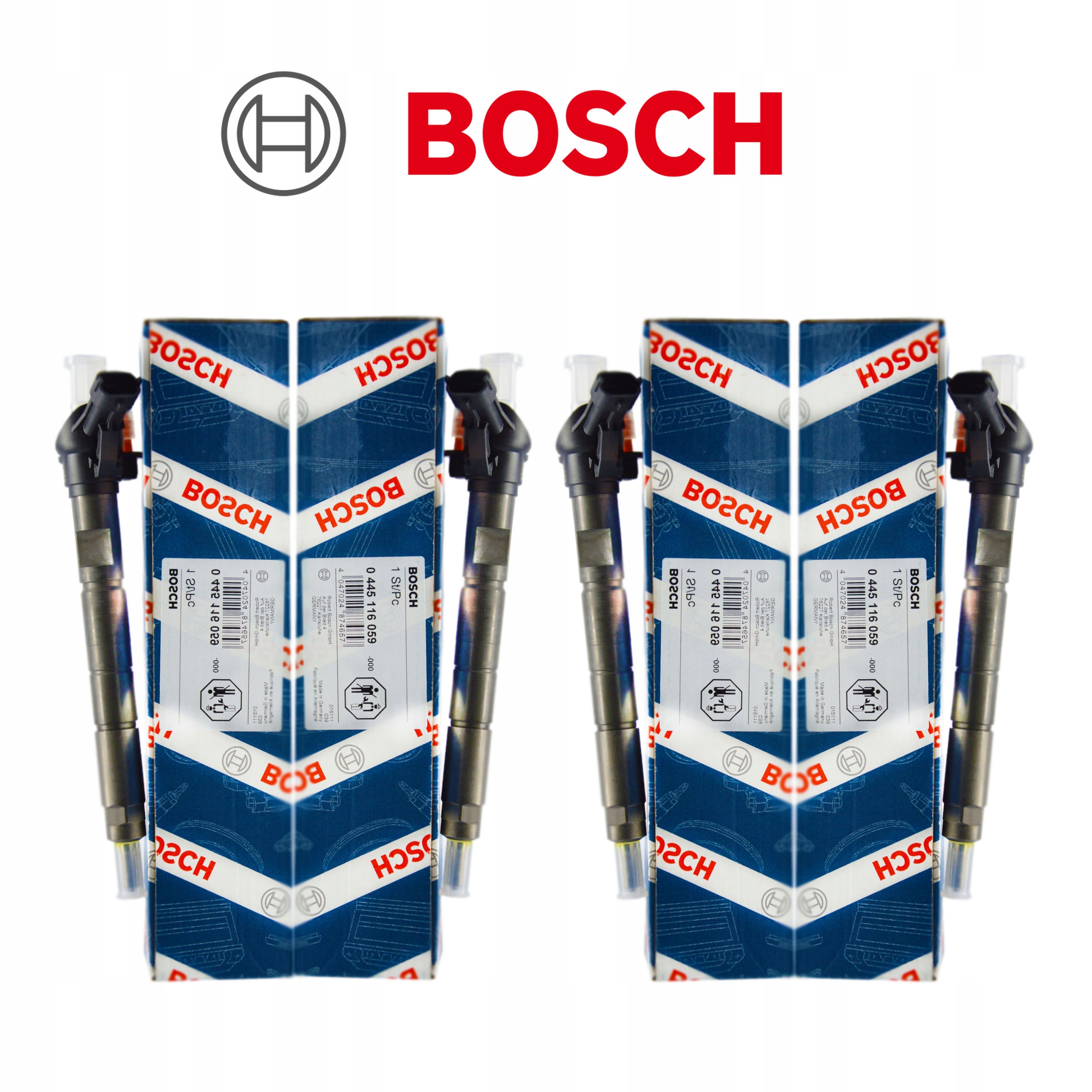 Sada 4 ks vstřikovačů Bosch 0445116019 — Iveco 3.0 MULTIJET, Disponibile, tasse incluse — foto 10 z 16