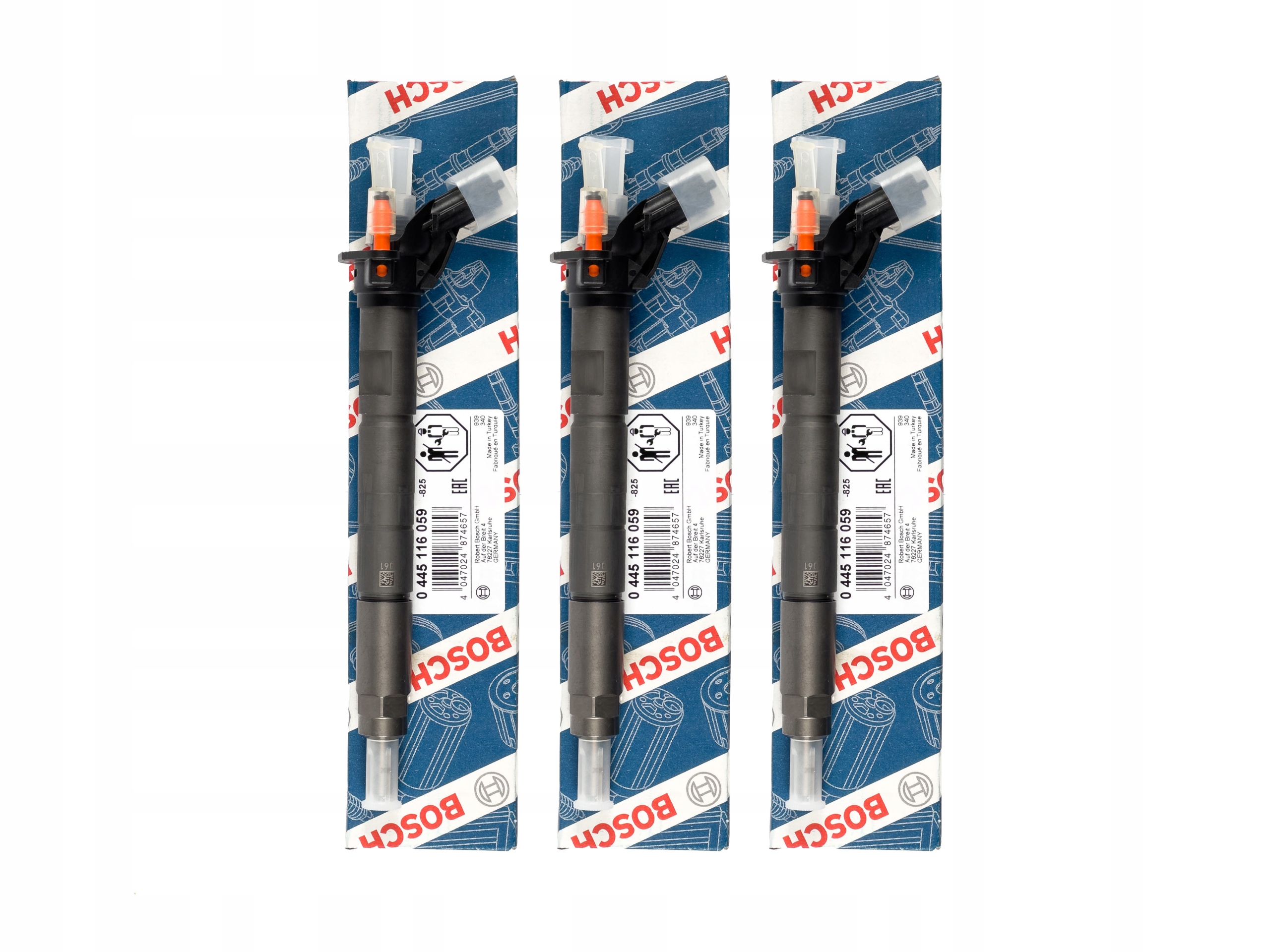 kit di 4 iniettori Bosch 5801540213 — Iveco 3.0
