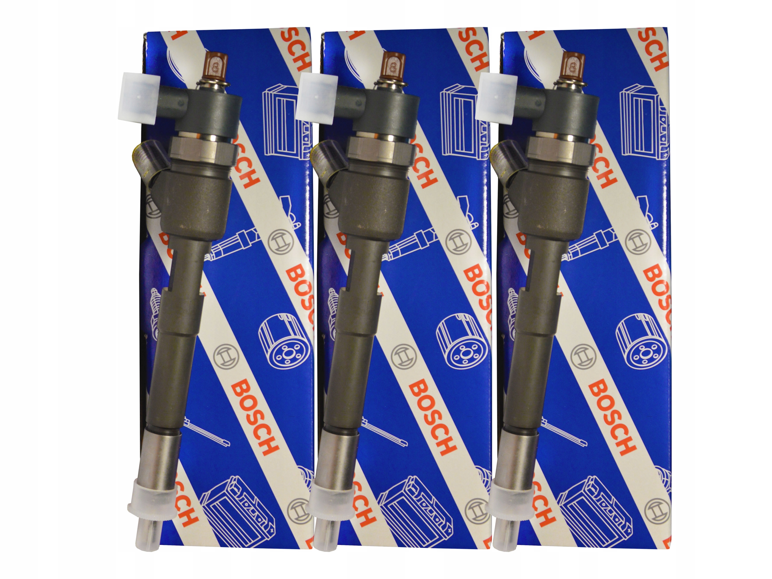 Sada 4 ks vstřikovačů 0445110351 — Fiat Bosch 1.3 CDTI, Disponibile, tasse incluse — foto 2 z 13