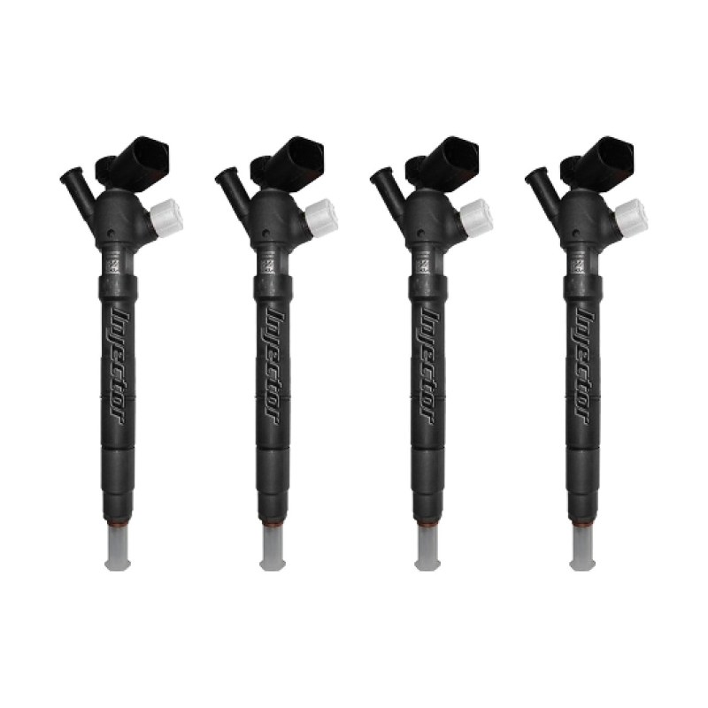 Vw Amarok 2.0 BiTDI 132 KW 180 HP kit di 4 iniettori usati DELPHI 4MOTION, 04L130277Q, 04L130277AP