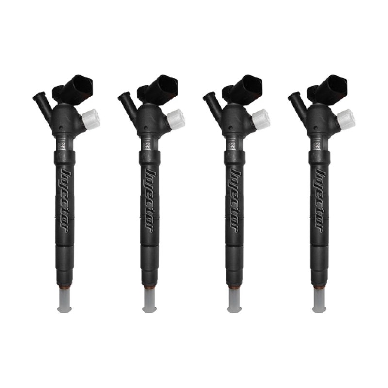 Vw Amarok 2.0 TDI 90 KW 122 HP kit di 4 iniettori usati DELPHI 4MOTION, 04L130277Q, 04L130277AP