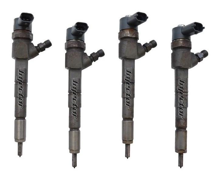Saab 9-3 1.9 TiD 110 KW 150 HP kit di 4 iniettori usati BOSCH 0445110243, 0445110391