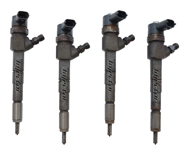 Lancia Thesis 2.4 D Multijet 136 KW 185 HP kit di 4 iniettori usati BOSCH 71792985, 71793290, 55192740