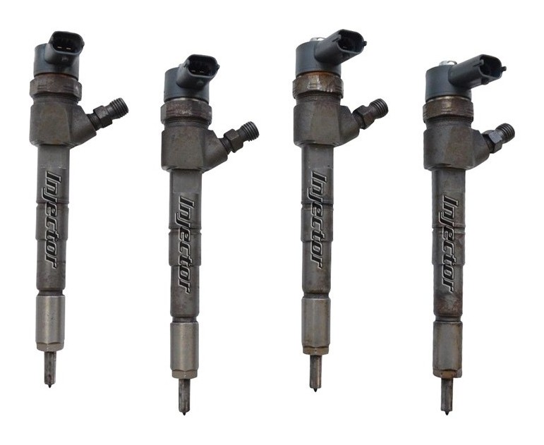 Alfa Romeo Brera 2.4 JTDM 20V 154 KW 210 HP kit di 4 iniettori usati BOSCH 55221022, 55208183