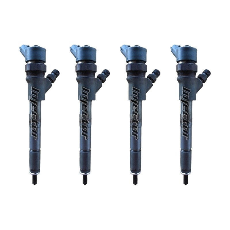Toyota Auris 1.4 D-4D 66 KW 90 HP BOSCH 23670-0N040 23670-0N030 kit di 4 iniettori usati 236700N040, 236700N030