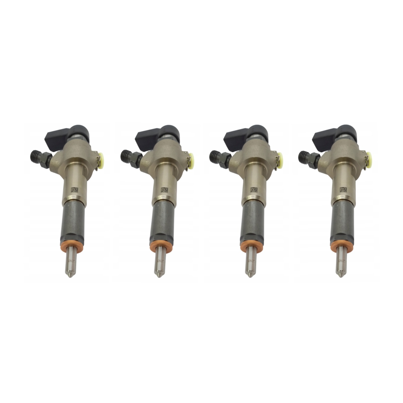 Ford Fiesta 1.4 TDCi 50 KW 68 HP kit di 4 iniettori usati VDO 2S6Q9F593BB, 2S6Q9F593AC
