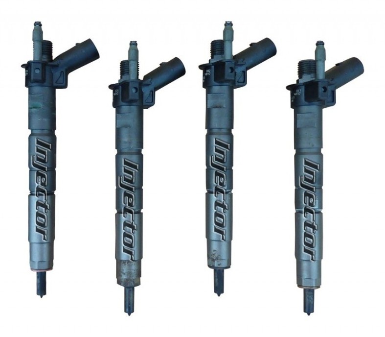 Bmw 5 525 d 150 KW 204 HP BOSCH 7797877 7809190 kit di 4 iniettori usati 13537805429
