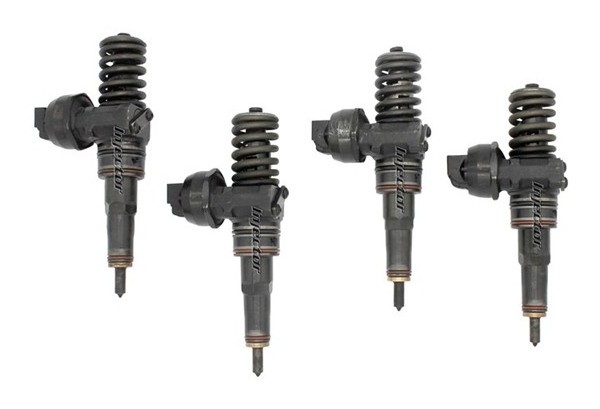 Škoda Superb 1.9 TDI 96 KW 130 HP kit di 4 iniettori usati BOSCH 038130079RX, 038130073BH