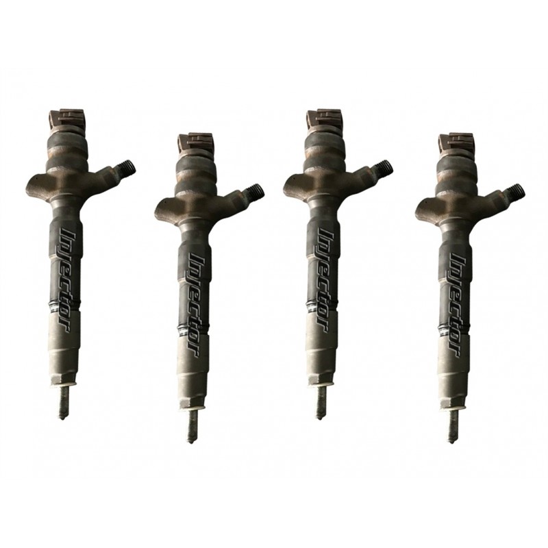 Toyota Hi-ace 3.0 D 100 KW 136 HP DENSO 23670-39445 23670-30170 kit di 4 iniettori usati 2367039445, 2367030170
