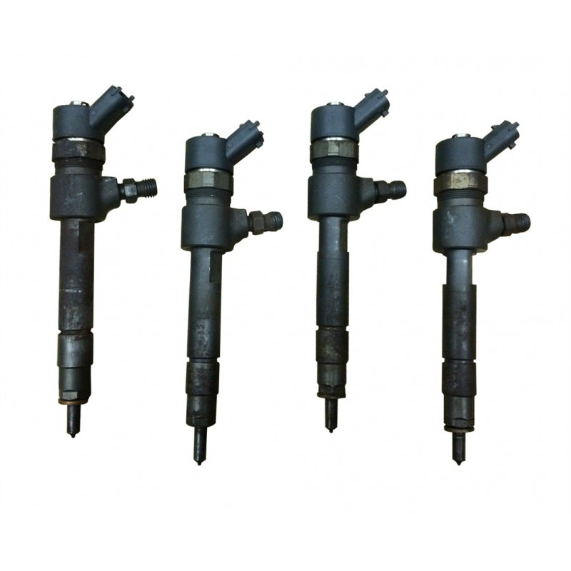 Alfa Romeo 159 1.9 JTDM 8V 85 KW 115 HP kit di 4 iniettori usati BOSCH 55198217, 55196294