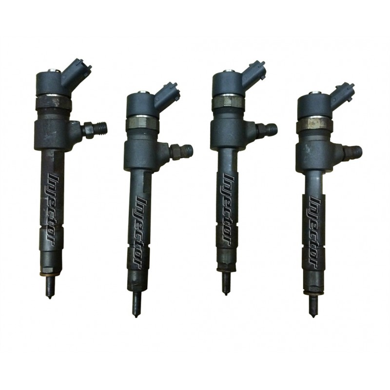 Fiat Punto 1.9 JTD 63 KW 86 HP kit di 4 iniettori usati BOSCH 46547897, 71791252, 55189276
