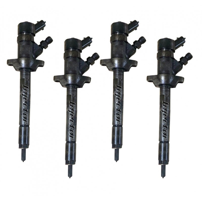 Ford C-max 1.6 TDCi 80 KW 109 HP BOSCH 1445695 6M5Q9-F593-AA kit di 4 iniettori usati 6M5Q9F593AA, 96589498