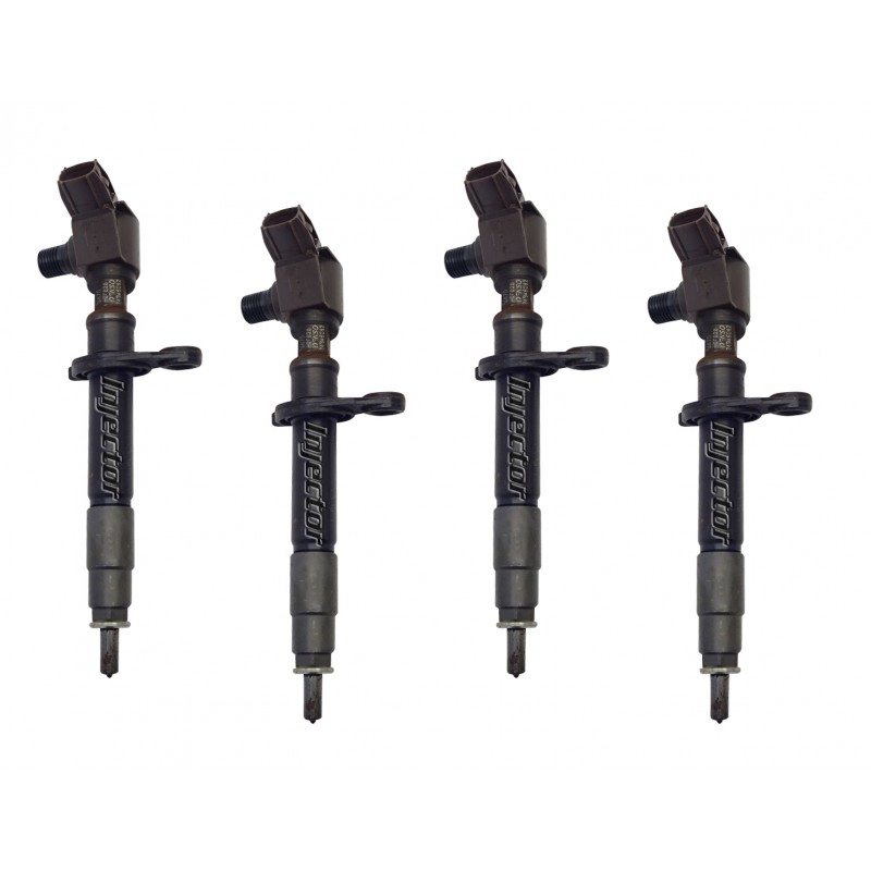 Toyota Hilux 2.4 D-4D 110 KW 150 HP BOSCH 23670-09430 kit di 4 iniettori usati 2367011020, 2367009430