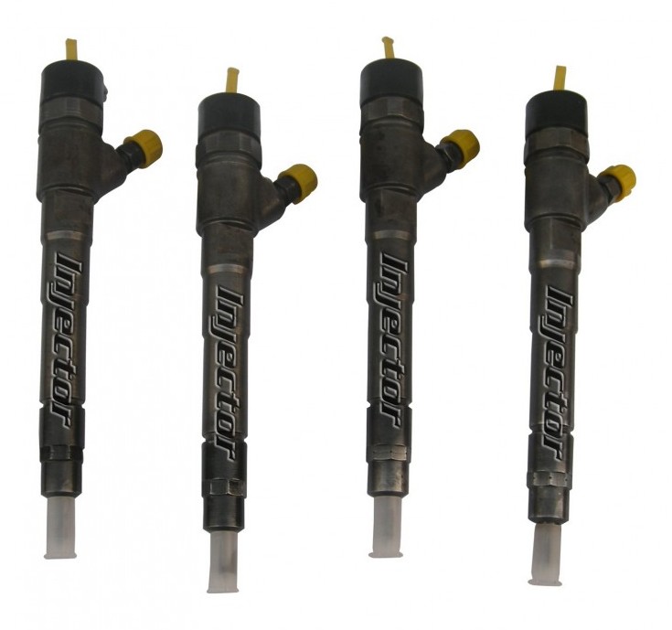 Suzuki Swift 1.3 DDiS 55 KW 75 HP kit di 4 iniettori BOSCH 0986435204, 0445110351