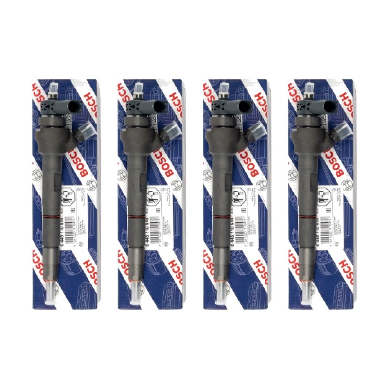 Audi A4 2.0 d CJCB 136 hp kit di 4 iniettori Bosch 0445110368