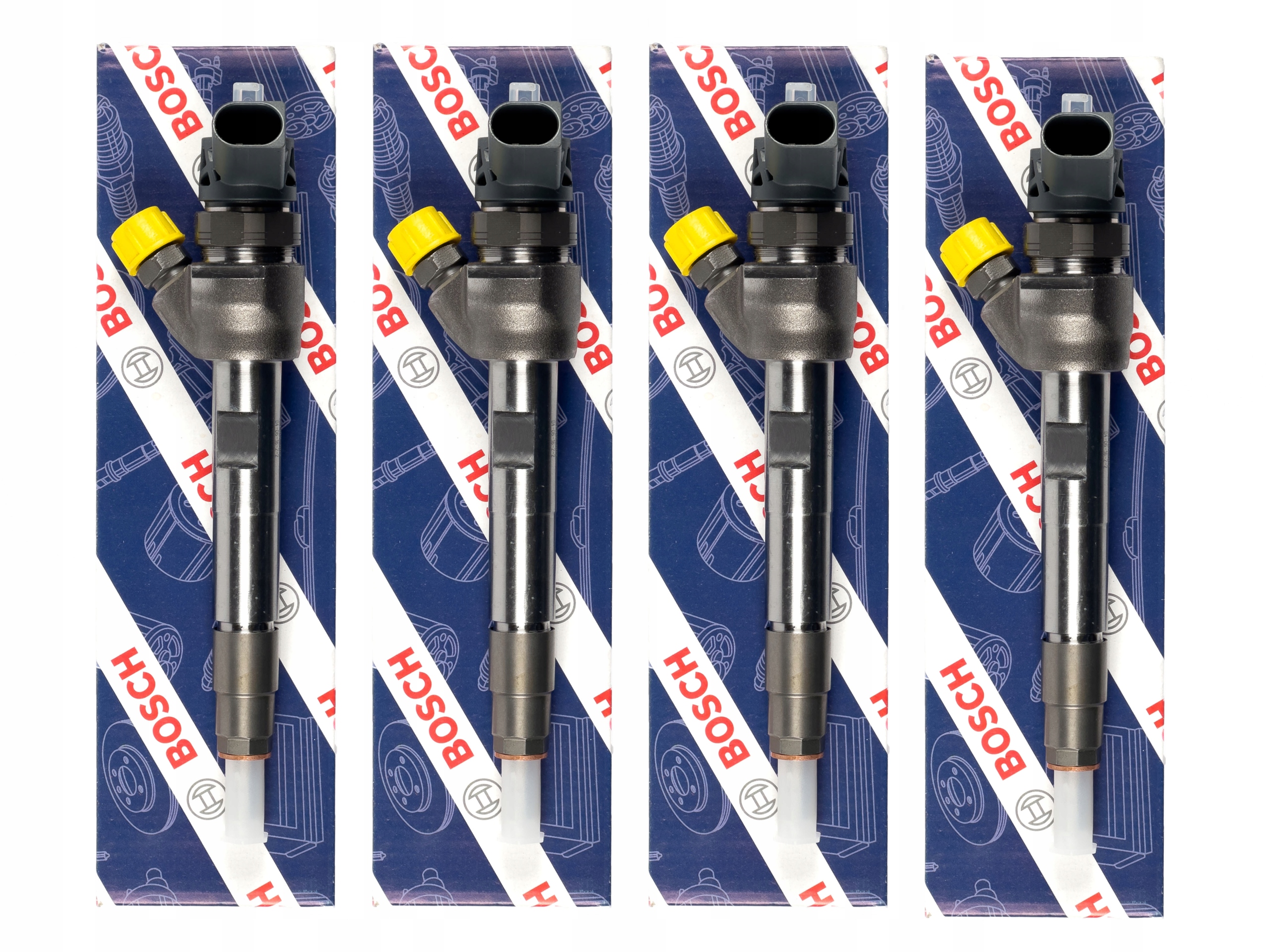 BMW X3 3.0 D N57 D30a 258 Hp kit di 4 iniettori Bosch 0445110382